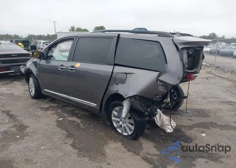 2017 Toyota Sienna Limited Premium 7 Passenger z USA, uszkodzony, nr VIN 5TDDZ3DC4HS165488